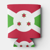 Koelbox met Burundese vlag Blikjeskoeler (Achterkant)