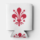 Koelbox met de vlag van Florence, Toscane Blikjeskoeler (Achterkant)