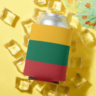 Koelbox met de vlag van Litouwen Blikjeskoeler