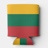 Koelbox met de vlag van Litouwen Blikjeskoeler (Achterkant)