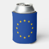 Koelbox met EU-vlag Blikjeskoeler (Blikje Achterkant)
