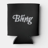 Koelbox met Faux Diamond Bling Design Blikjeskoeler (Voorkant)