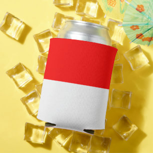 Koelbox met Indonesische vlag Blikjeskoeler