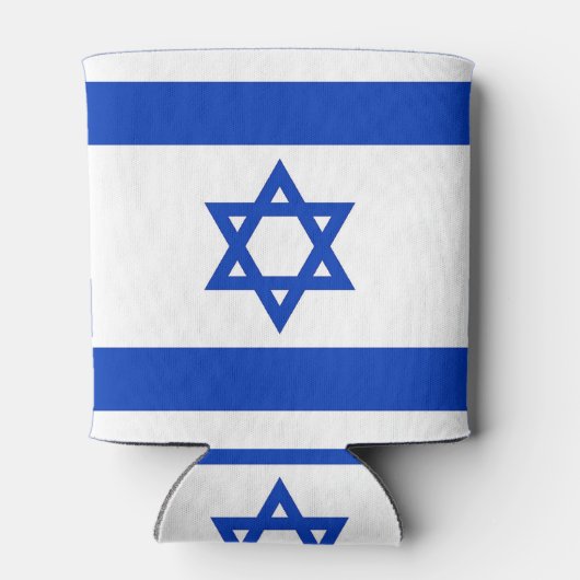 Koelbox met Israëlische vlag Blikjeskoeler (Achterkant)