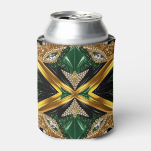 Koelbox met Jamaicaanse kleuren ontwerp Blikjeskoeler