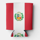 Koelbox met Peruaanse vlag Blikjeskoeler (Voorkant)