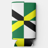 Koelbox met vlag van Monterey City, Verenigde Stat (Achterkant)