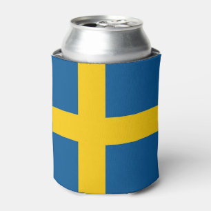 Koelbox met vlag van Zweden Blikjeskoeler