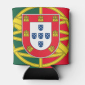 Koelbox onder Portugese vlag Blikjeskoeler (Achterkant)