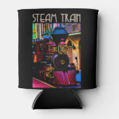 Koelbox stoomtrein blikjeskoeler (Voorkant)