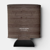 Koelbox van de Rustige Zonnebloem Blikjeskoeler (Achterkant)