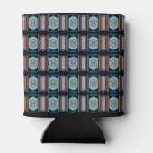 Koelbox van zwart schuim blikjeskoeler (Achterkant)