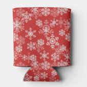 Koelbox voor vakantiewintervlokken blikjeskoeler (Achterkant)