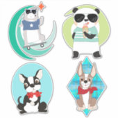 Koeldieren Sticker (Voorkant)