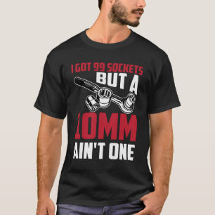 Koele 99 contactdozen 10mm zijn niet één grappige t-shirt