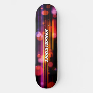 Koele Abstracte Bewegingsgrafische Stijl Skateboard