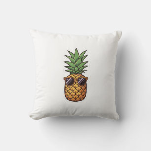 Koele Ananas met Zonnebril Kussen