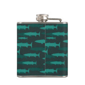 Koele Barracuda Monogram Heupfles (Achterkant)