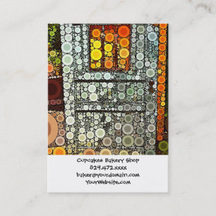 Koele blauwe deur Southwestern Courtyard Wooden De Visitekaartje