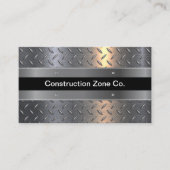 Koele Constructie Metallic Tone Visitekaartjes (Voorkant)