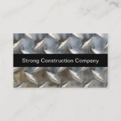 Koele constructie of bouwer visitekaartje (Voorkant)