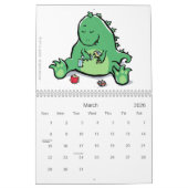 koele dieren 2012 (aanpasbaar) kalender (Mar 2026)