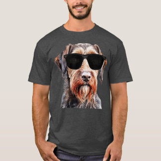 Koele Duitse draadaanwijzer T-shirt