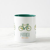 Koele fietsen gepersonaliseerd mok (Midden)