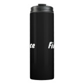 Koele financiële afdeling thermosbeker (Voorkant)