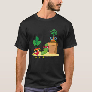 Koele groenten Zonnebril I Tuinieren Groenten I G T-shirt