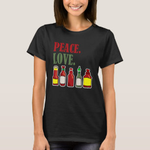 Koele Habanero Hot Sauce voor pittig Mexicaans ete T-shirt