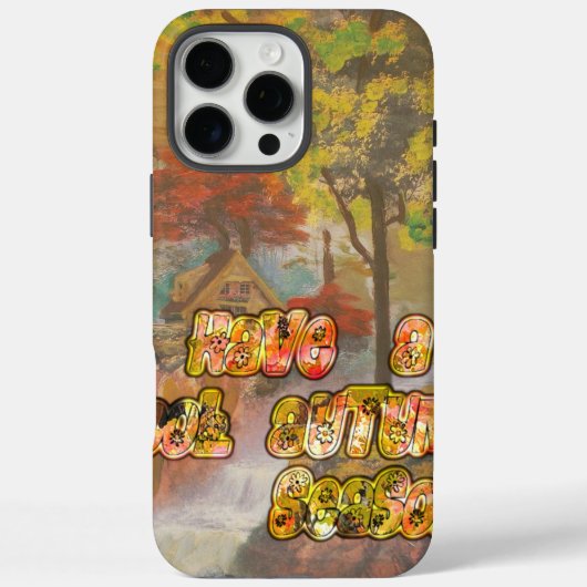 Koele Hakuna Matata hebben een koele Autum Seaso Case-Mate iPhone Case (Achterkant)