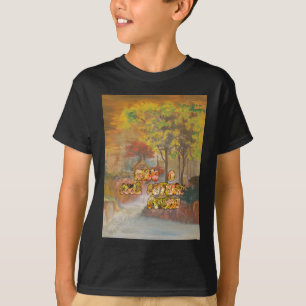 Koele Hakuna Matata hebben een koele Autum Seaso T-shirt