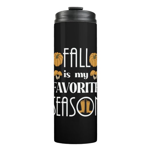 koele Herfst Thermosbeker (Voorkant)
