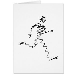 Koele illustratie van de looppas