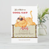 Koele Kat Kaart (Staand voorkant)