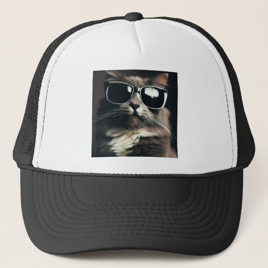 Koele Kat Trucker Pet (Voorkant)