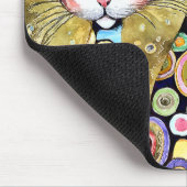 Koele katten abstract muismat (Hoek)