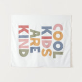 Koele Kinderen zijn vriendelijk Wandkleed (Voorkant (horizontaal))