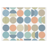 Koele kleur Geo Abstract Tafelkleed (Voorkant (Horizontaal))