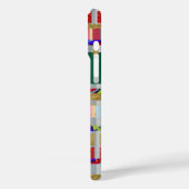 Koele kleur patroon van strepen met haar naam Case-Mate iPhone case (Achterkant / Links)