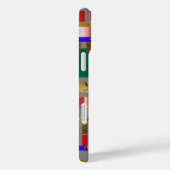 Koele kleur patroon van strepen met haar naam Case-Mate iPhone case (Achterkant / Rechts)