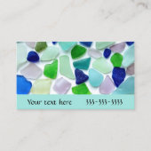 Koele Kleuren Zeeen Visitekaartjes (Voorkant)