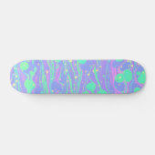 Koele Kleurrijke Vloeibare Kunst Leuk Skateboard (Horizontaal)