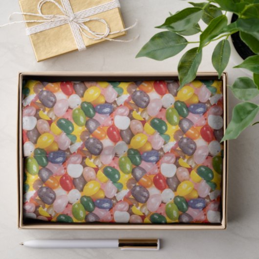 Koele kleurrijke zoete Paas Jelly Beans Snoep Tissuepapier (Geschenk)