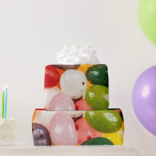 Koele kleurrijke zoete Pasen Jelly Beans Snoep Cadeaupapier