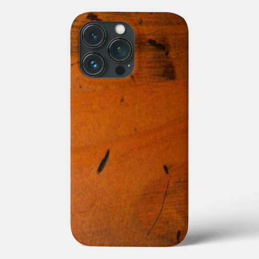 Koele mannelijke Baltische Pine Hout Faux Houten Case-Mate iPhone Case (Achterkant)