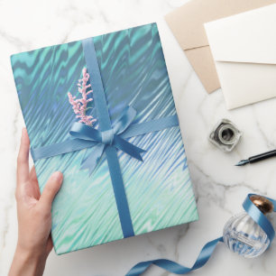 Koele mint rimpel: cadeaupapier