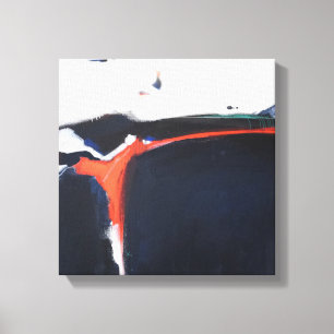 Koele moderne Abstracte kunst Canvas Afdruk