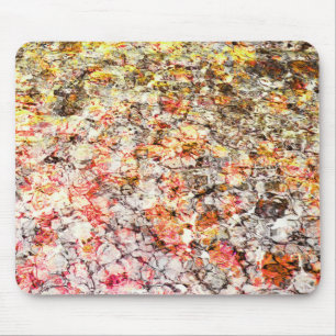 Koele, moderne, kleurrijke abstracte achtergrond muismat